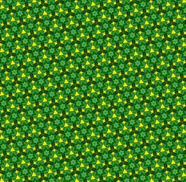 Abstract 3D Illustration of Modern Pattern Stock Illustration