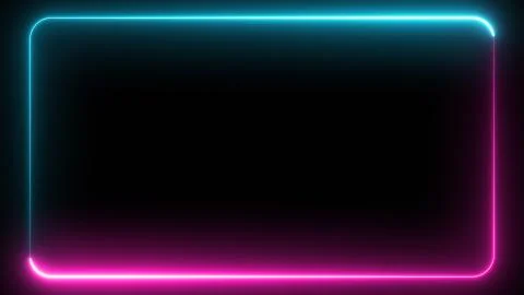 Abstract 3d illustration pattern of neon glowing ultraviolet lines, modern fl Illustrazione stock