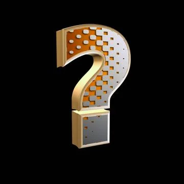 Abstract 3d interrogation point with halftone texture abstract 3d interrog... Stock Photos