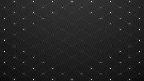 Abstract 3D isometric virtual ripple diamond square with mesh pattern Stock Footage 93085195