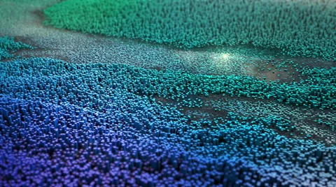 Abstract 3d landscape Stock Footage 68910257