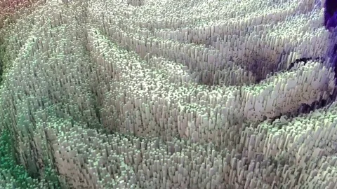 Abstract 3d landscape Stock Footage 69117834