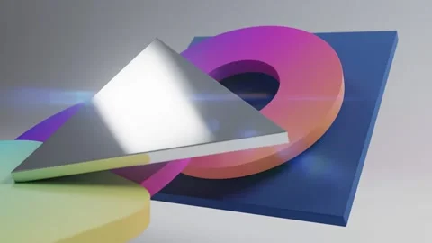 Abstract 3D Letter O Design Stock Footage 324807539