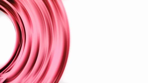Abstract 3D line render object isoleted ... | Stock Video | Pond5
