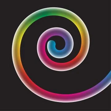 Abstract 3d liquid fluid color shape. Creative modern cover template. Vector Stock Illustration