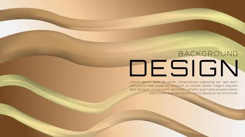 Abstract 3D Liquid Gradient Background with Soft Color for Web Landing Page a Stock Illustration