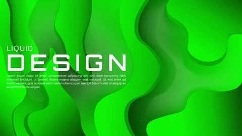 Abstract 3D Liquid Gradient Background with Vibrant Color for Web Landing Pag Stockillustratie