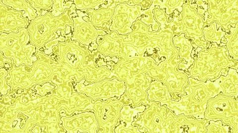 Abstract 3d liquid texture of yellow color, seamless loop. Design. Bright moving 스톡 일러스트