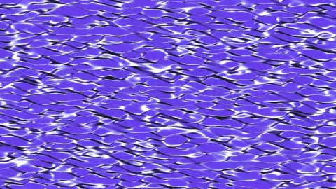 Abstract 3D Liquid Waves Fluid Art Seamless Loop. Stock Footage 340548380