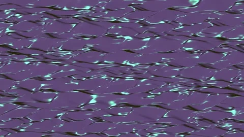 Abstract 3D Liquid Waves Fluid Art Seamless Loop. Stock Footage 340548384