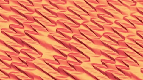 Abstract 3D Liquid Waves Fluid Art Seamless Loop. Stock Footage 340831520