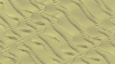 Abstract 3D Liquid Waves Fluid Art Seamless Loop. Stock Footage 340831532