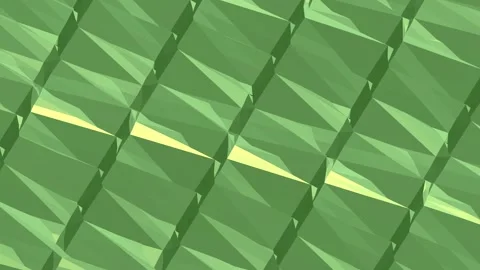 Abstract 3D low poly background with parametric triangle wave motion Stock Footage 339691895