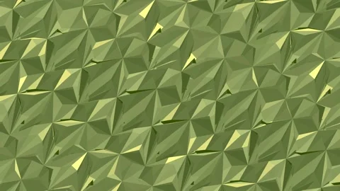 Abstract 3D low poly background with parametric triangle wave motion Stock Footage 339692021