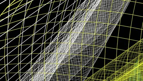 Abstract 3d mesh wave background. Futuristic technology style. Elegant back.. Stock Illustration