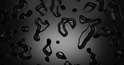 Abstract 3d metallic surfase corroded seamless loop Stock Footage 125761078