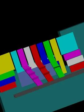 Abstract 3D model Stock Photos