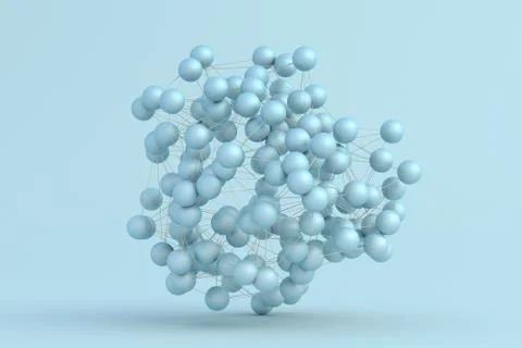 Abstract 3D Modern Background Stock Illustration