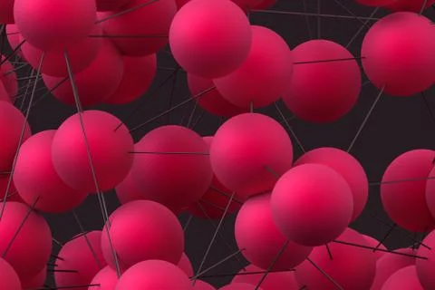 Abstract 3D Modern Background Illustrazione stock