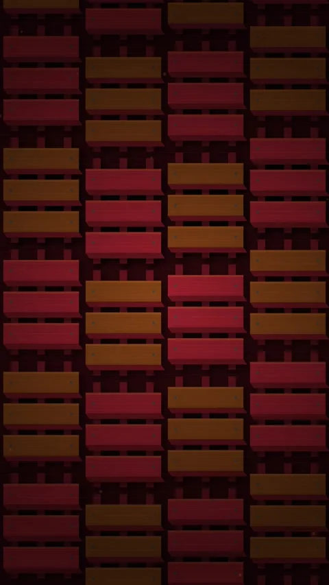 Abstract 3D Motion Background with Red and Brown Rectangular Blocks Stock Footage 346203038