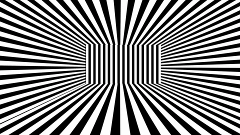 Abstract 3D multicoloured stripes background. Video stock 116802836