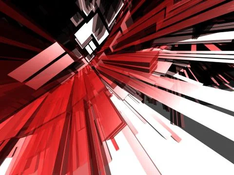 Abstract 3d object Stock Illustration