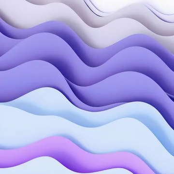 Abstract 3D Paper Background Illustrazione stock