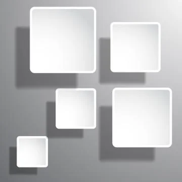 Abstract 3d paper graphics Stock Illustration