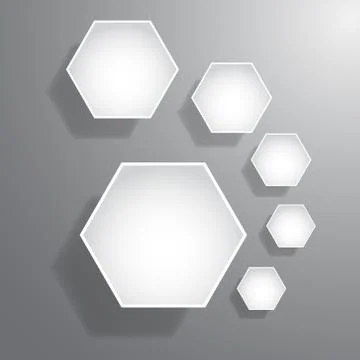 Abstract 3d paper graphics Stock Illustration