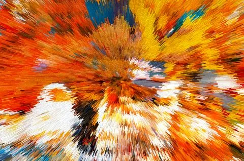 Abstract 3D Pixel Burst  Modern Multicolor Artwork with Dynamic Radiant Desig Stock Photos