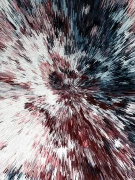 Abstract 3D Pixel Burst  Modern Multicolor Artwork with Dynamic Radiant Desig 스톡 사진