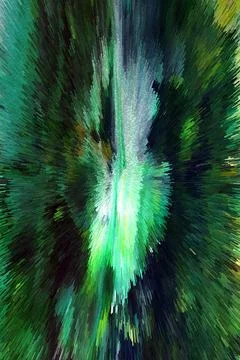 Abstract 3D Pixel Burst  Modern Multicolor Artwork with Dynamic Radiant Desig 스톡 사진