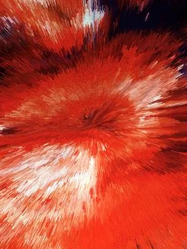 Abstract 3D Pixel Burst  Modern Multicolor Artwork with Dynamic Radiant Desig 스톡 사진