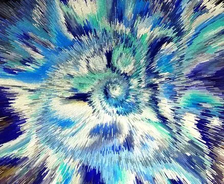 Abstract 3D Pixel Burst  Modern Multicolor Artwork with Dynamic Radiant Desig Stock Photos