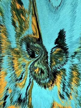 Abstract 3D Pixel Burst  Modern Multicolor Artwork with Dynamic Radiant Desig 스톡 사진