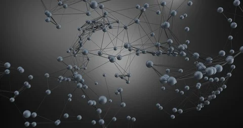 Abstract 3d plexus background  with alpha matte. Stock Footage 104292237