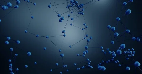 Abstract 3d plexus background  with alpha matte. Stock Footage 104292878