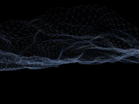 Abstract 3d plexus background technology ,Blockchain Digital data , Illustrazione stock