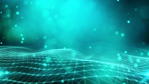 Abstract 3d plexus technology background. Digital data Stock Footage 84149226