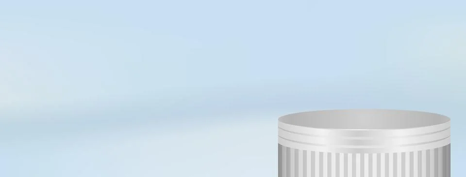 Abstract 3D Podium Gradient Bubbles Background Product Display Podium Background Stock Illustration
