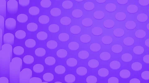 Abstract 3D Purple Circular Pattern Background Stock Footage 292287057