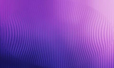 Abstract 3D Purple Ribbed Sphere with Textured Vertical Lines and Gradient .. 스톡 일러스트