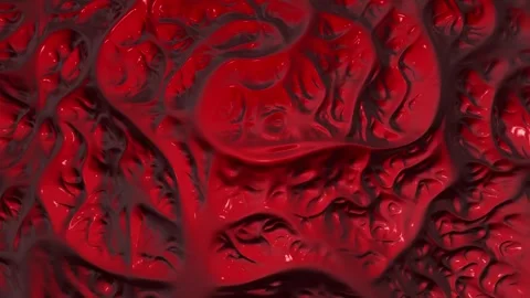 Abstract 3d red colored motion background Stock Footage 345683112