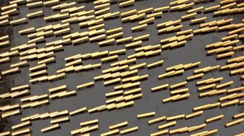 Abstract 3D Render, black metallic modern background, with golden short line Illustrazione stock