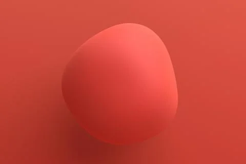 Abstract 3D Render of a Bubble Illustrazione stock