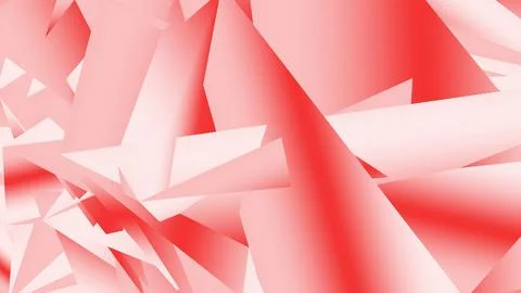 Abstract 3D render of chaotic shapes and random futuristic structures  イラスト素材