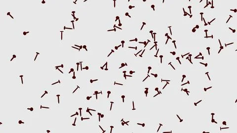 Abstract 3D render of chaotic shapes and random futuristic structures  Illustrazione stock