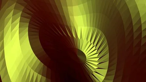 Abstract 3D render of chaotic shapes and random futuristic structures  Illustrazione stock
