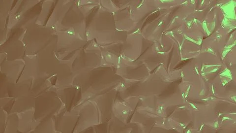 Abstract 3D render of chaotic shapes and random futuristic structures  イラスト素材