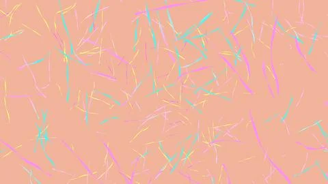Abstract 3D render of chaotic shapes and random futuristic structures  Illustrazione stock